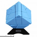 Dodolive 3X3X3 Abnormity Cube Ghost Cube Intelligence Stickerless Speed Puzzle Cube Ultra-Smooth Magic Cube,Blue  B01CSFQXJG